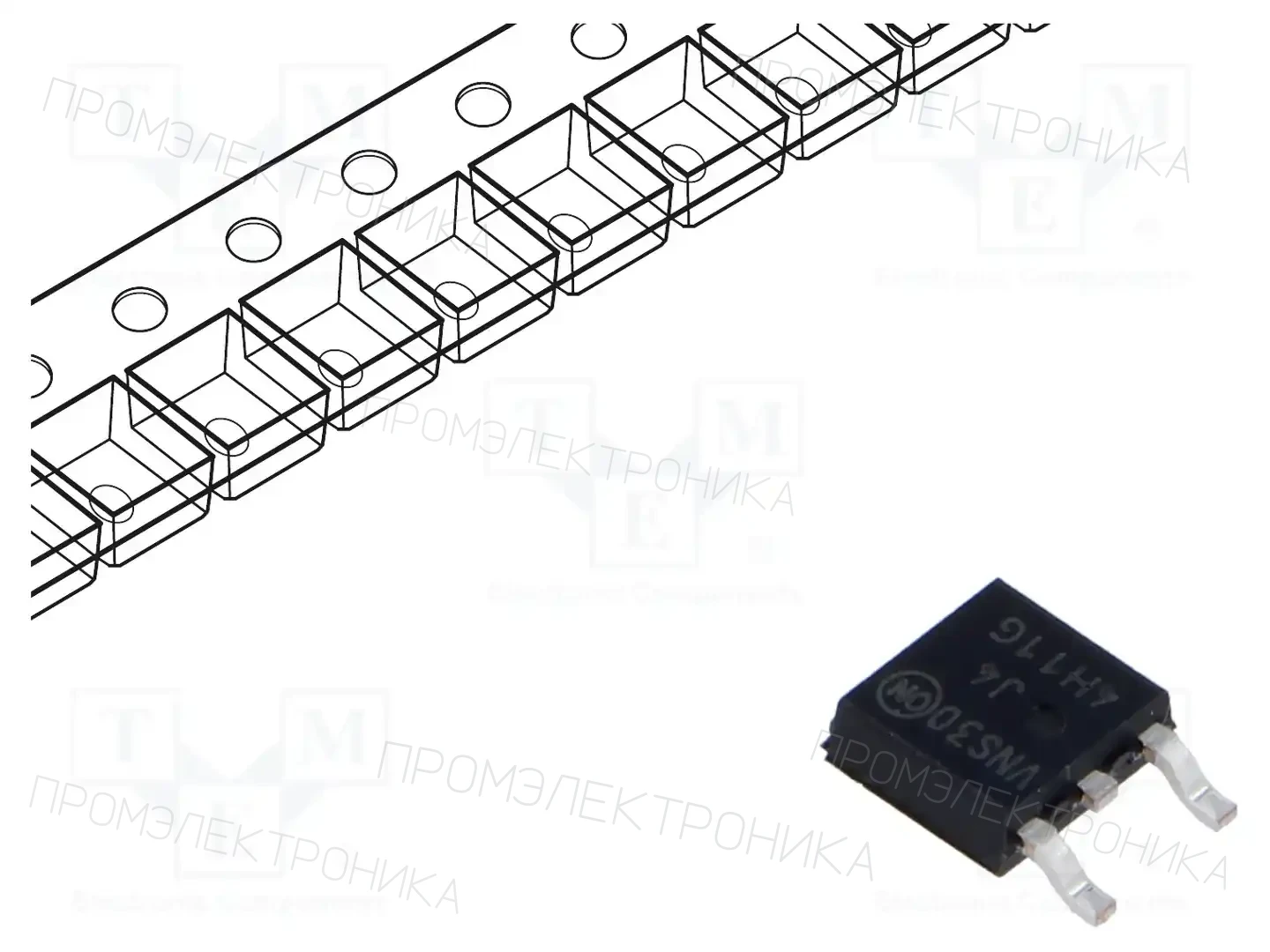 onsemi MJD44H11RLG — Транзисторы NPN SMD