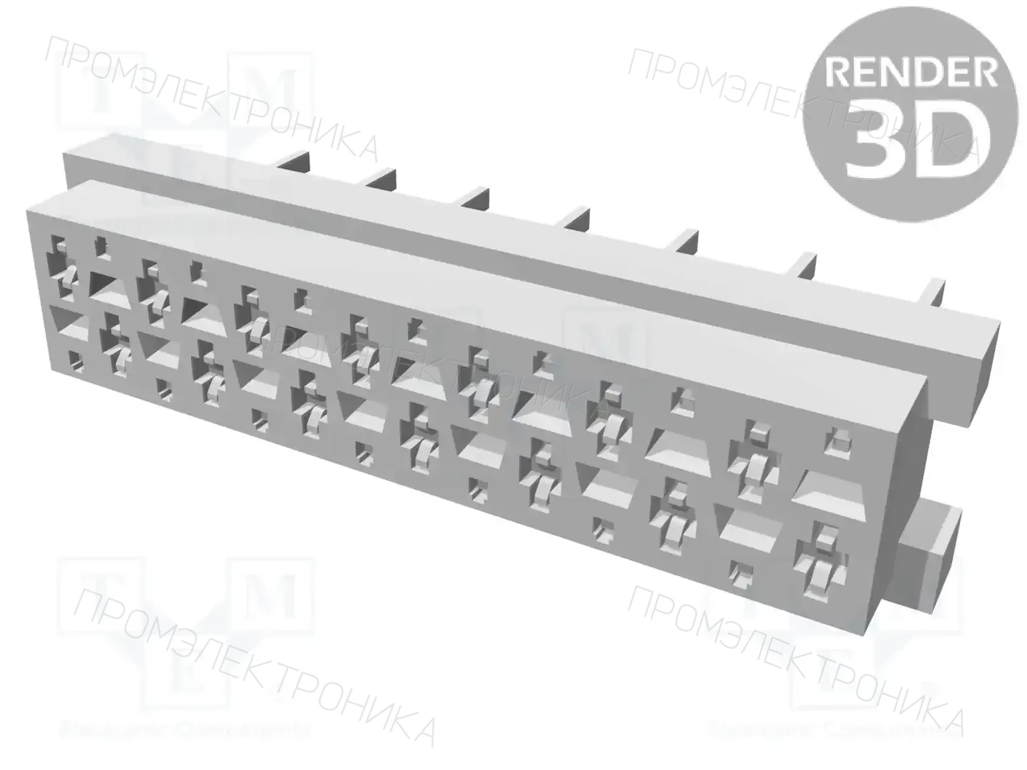TE Connectivity 1-215079-4 — Разъeмы Micro-Match растр 1,27мм