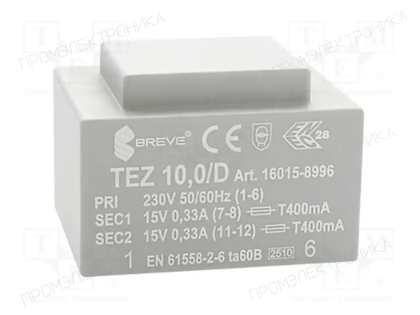 BREVE TUFVASSONS 16015-8996 — Трансформаторы PCB