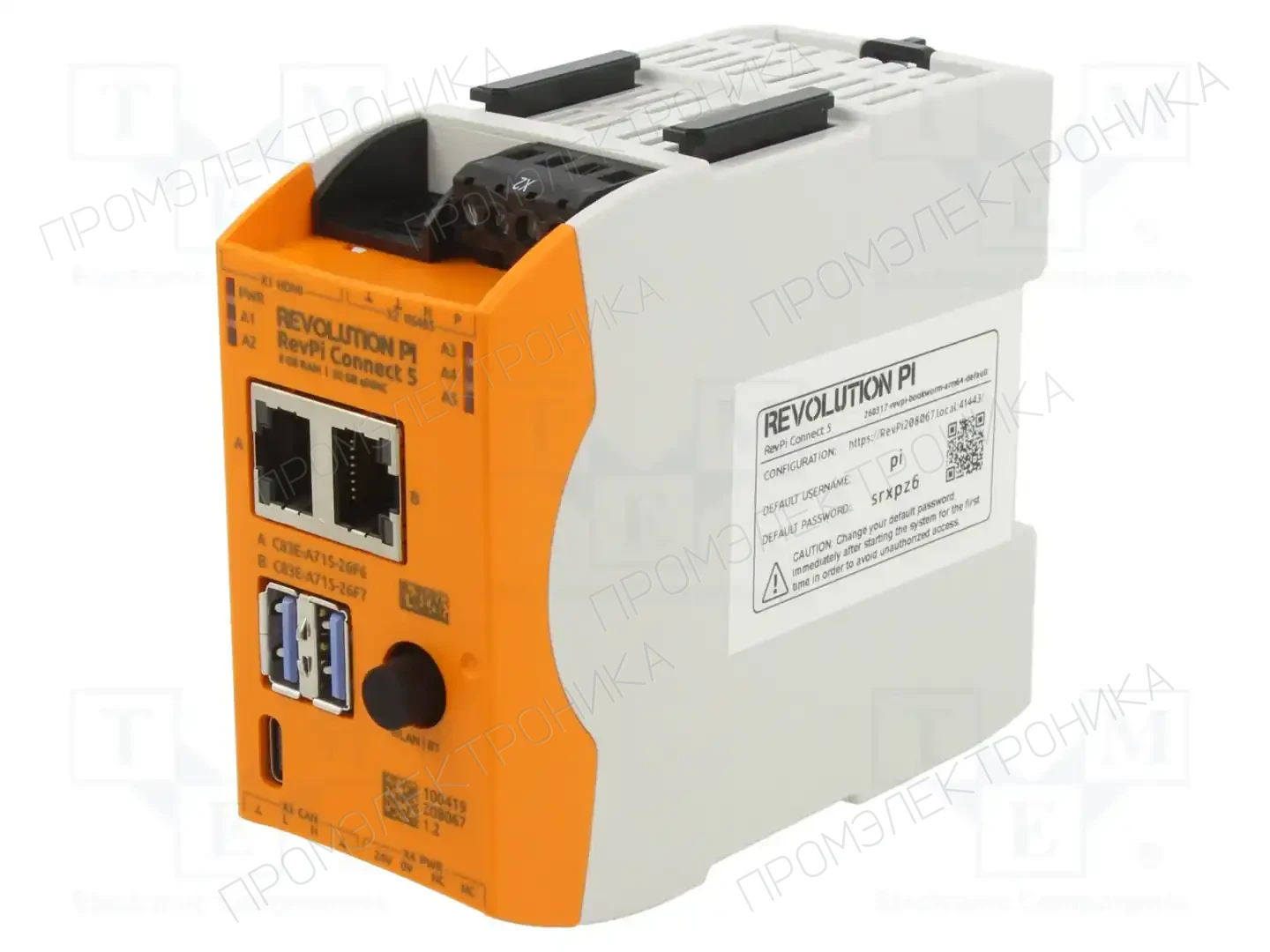 KUNBUS REVPI CONNECT 5 32GB 8GB WLAN RS485 CAN — Контроллеры PLC