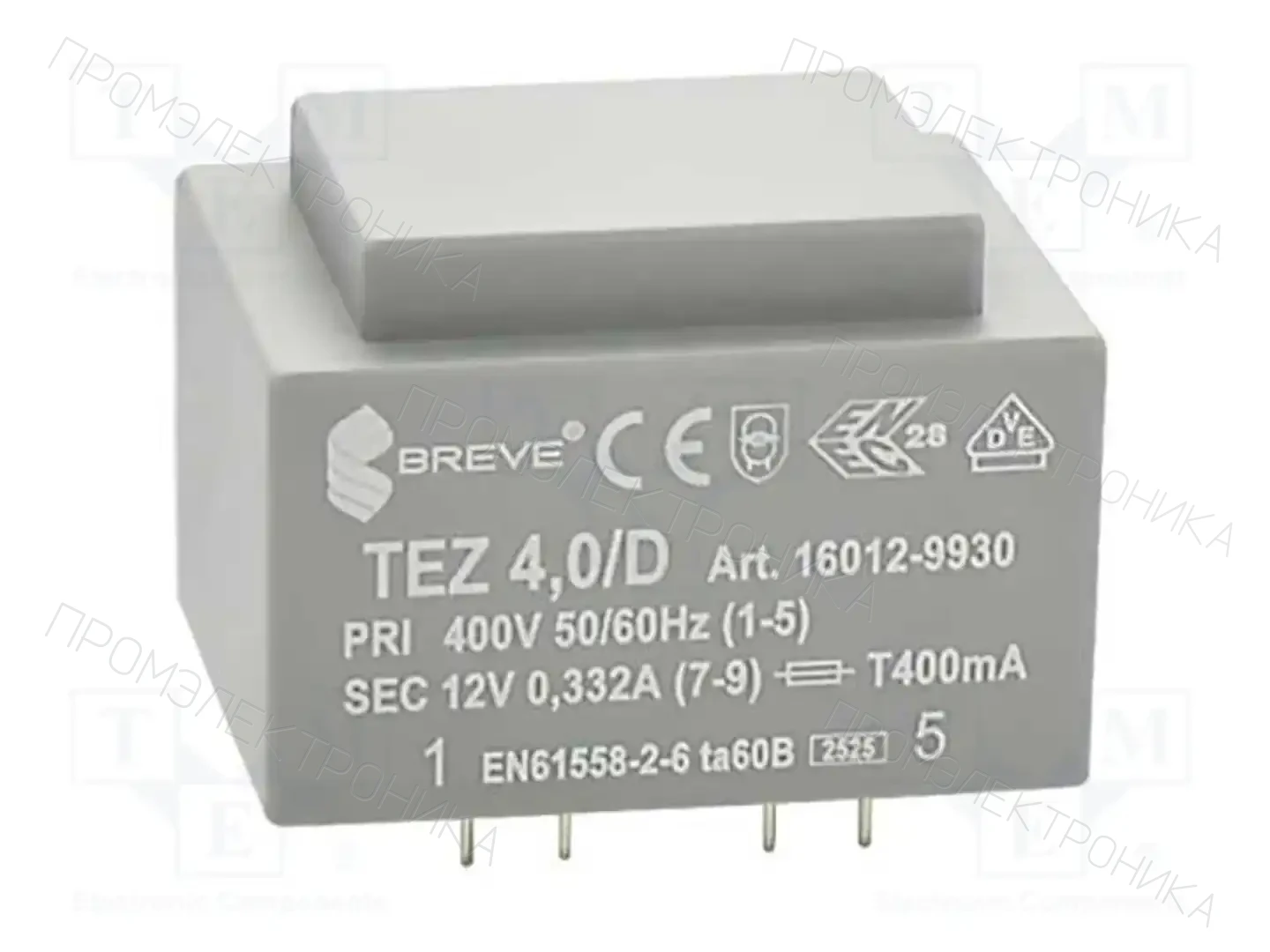 BREVE TUFVASSONS 16012-9930 — Трансформаторы PCB
