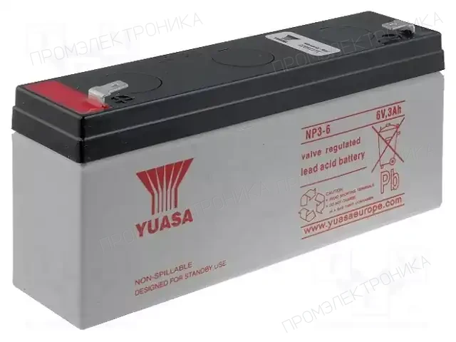 YUASA NP3-6 — Аккумуляторы кислотные