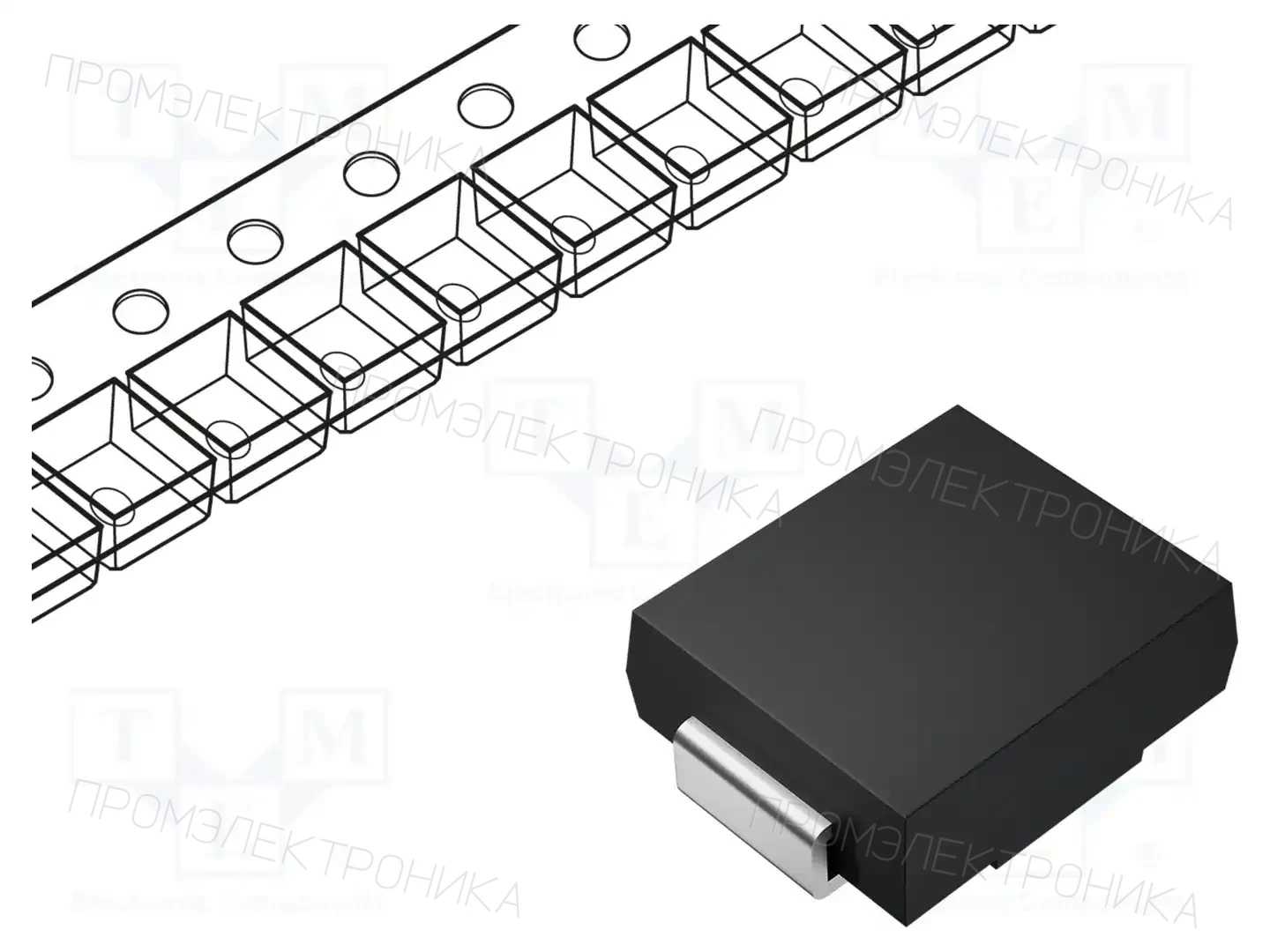 LUGUANG ELECTRONIC S3M — Универсальные диоды SMD