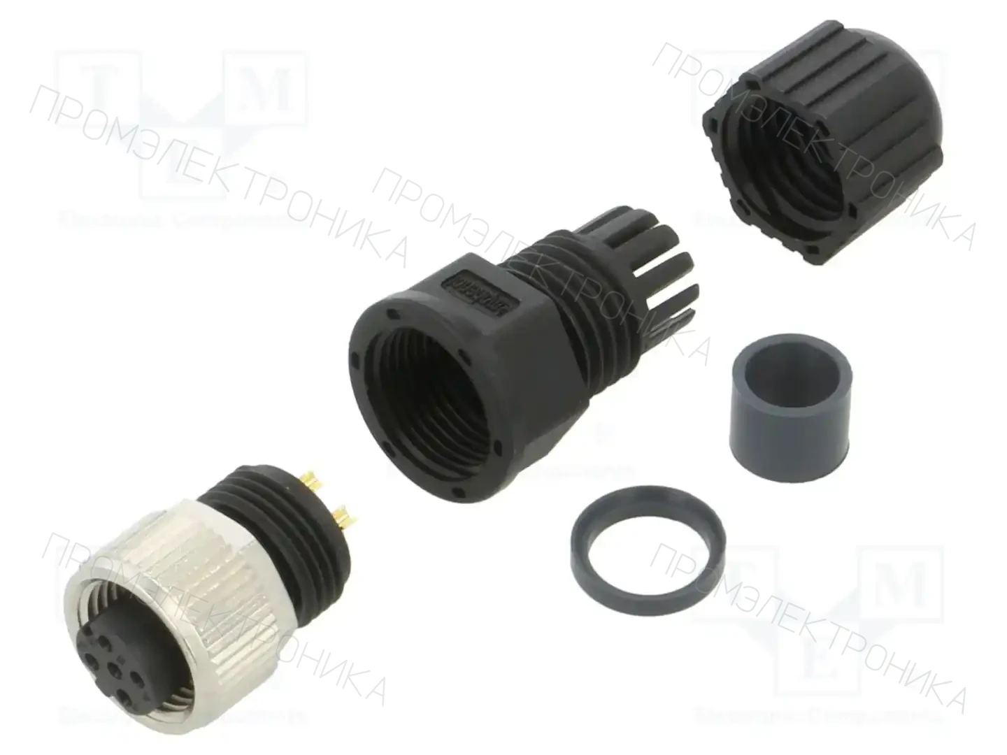 AMPHENOL LTW M12D-04BFFA-SL8001 — Вилки и гнезда M12
