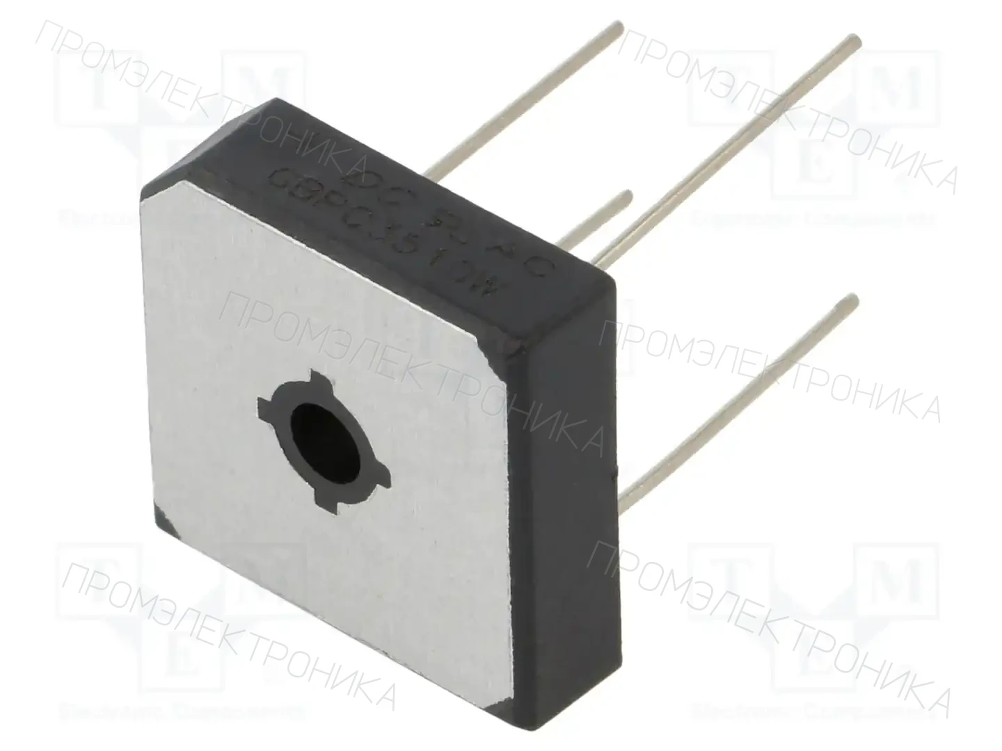 DC COMPONENTS GBPC3510W — Однофазные мосты диодные квадратные