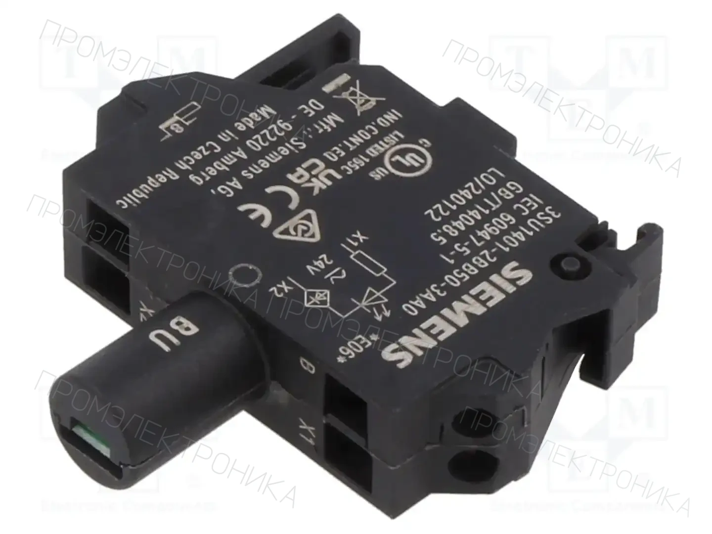 SIEMENS 3SU1401-2BB50-3AA0 — Панельные аксессуары стандартные