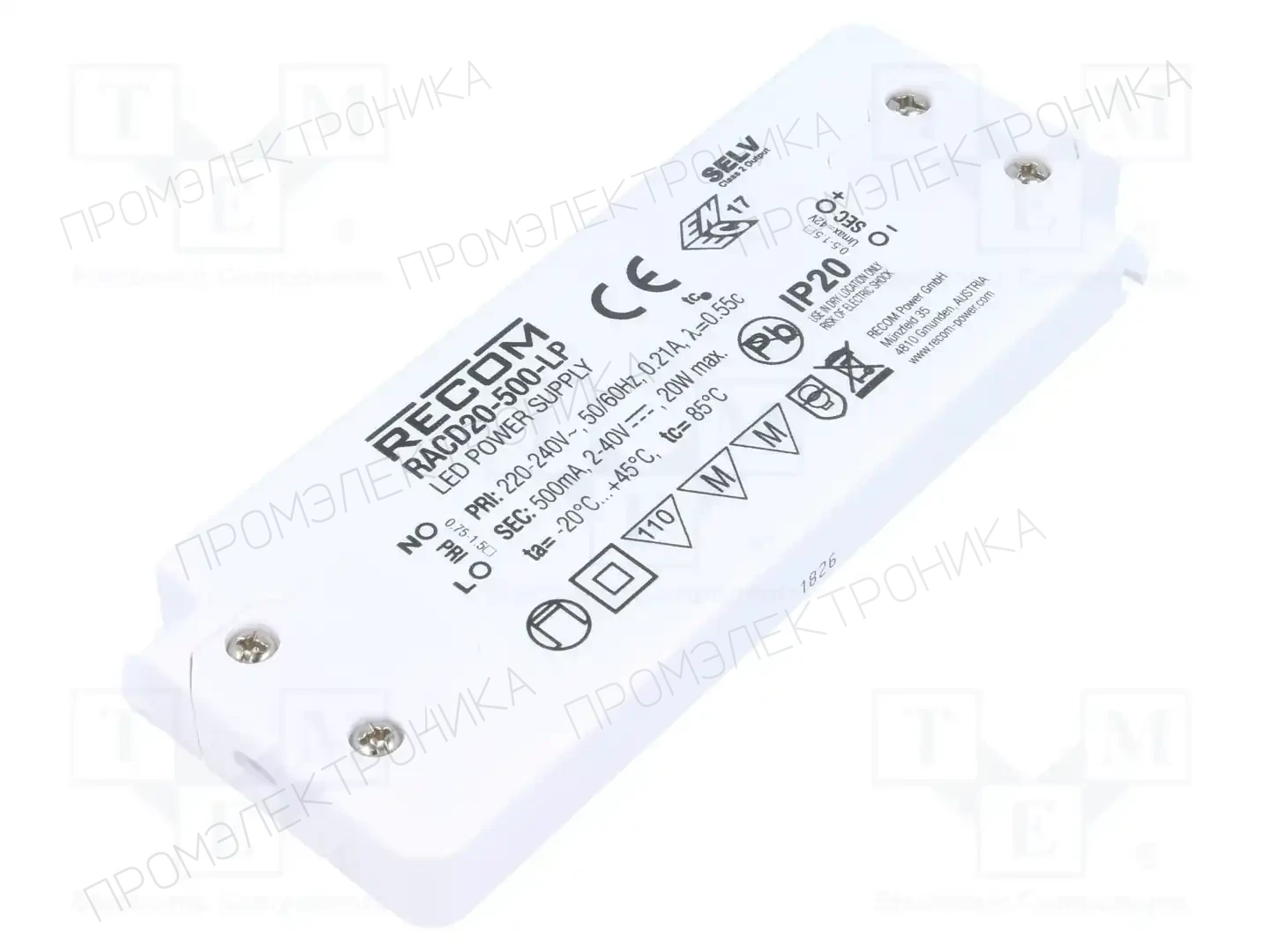 RECOM RACD06-700 — Блоки питания для LED