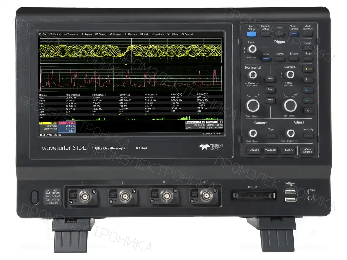 TELEDYNE LECROY WAVESURFER 3104Z PROMO2 — Осциллоскопы цифровые