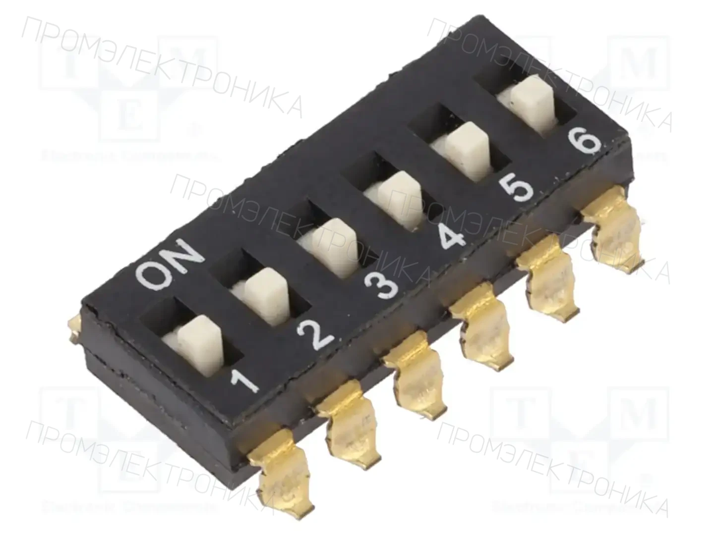 ONPOW BIS06E — Переключатели типа Dip-Switch