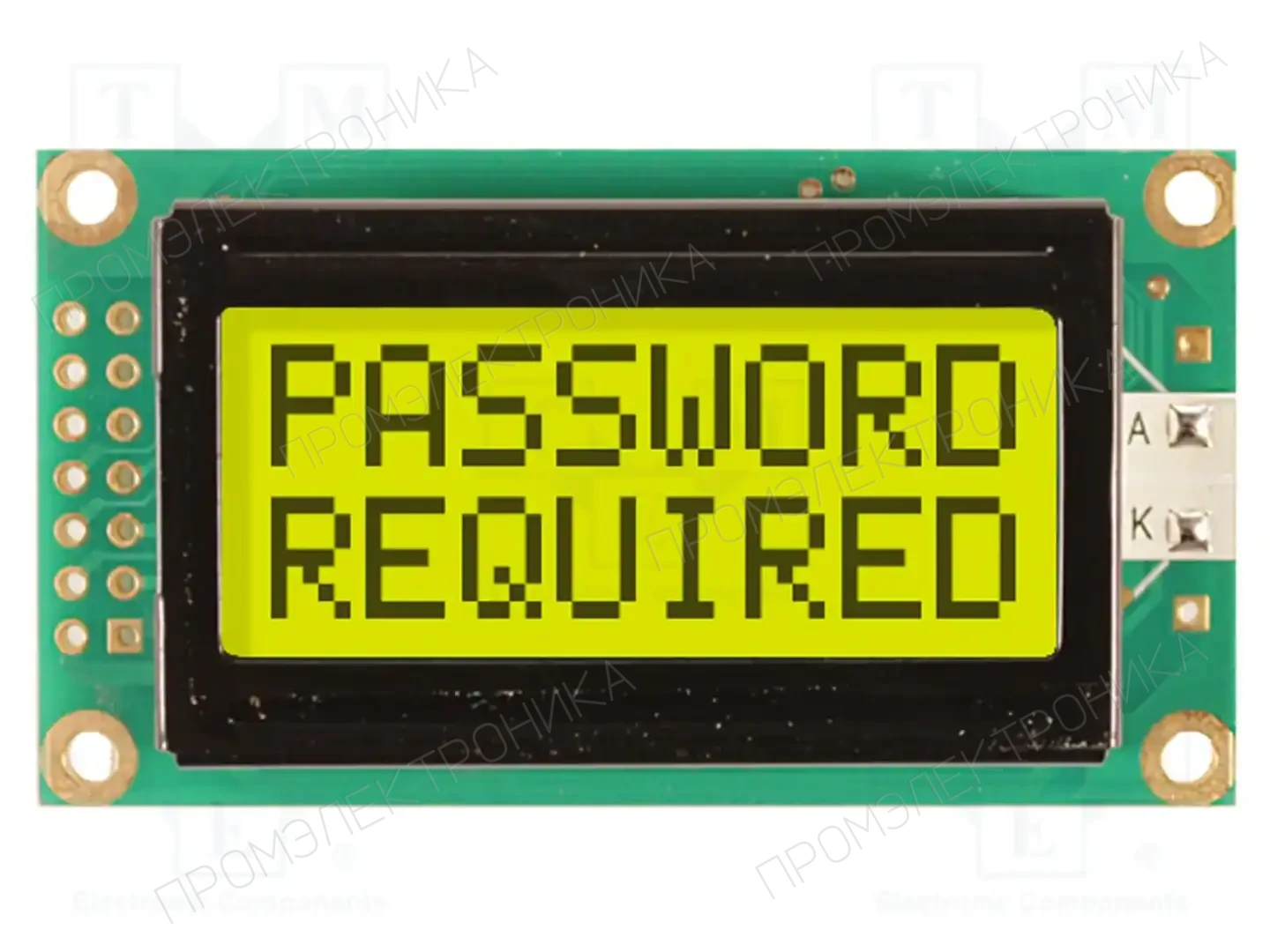 NEWHAVEN DISPLAY INTERNATIONAL NHD-0208BZ-FL-YBW — Дисплеи LCD буквенно-цифровые