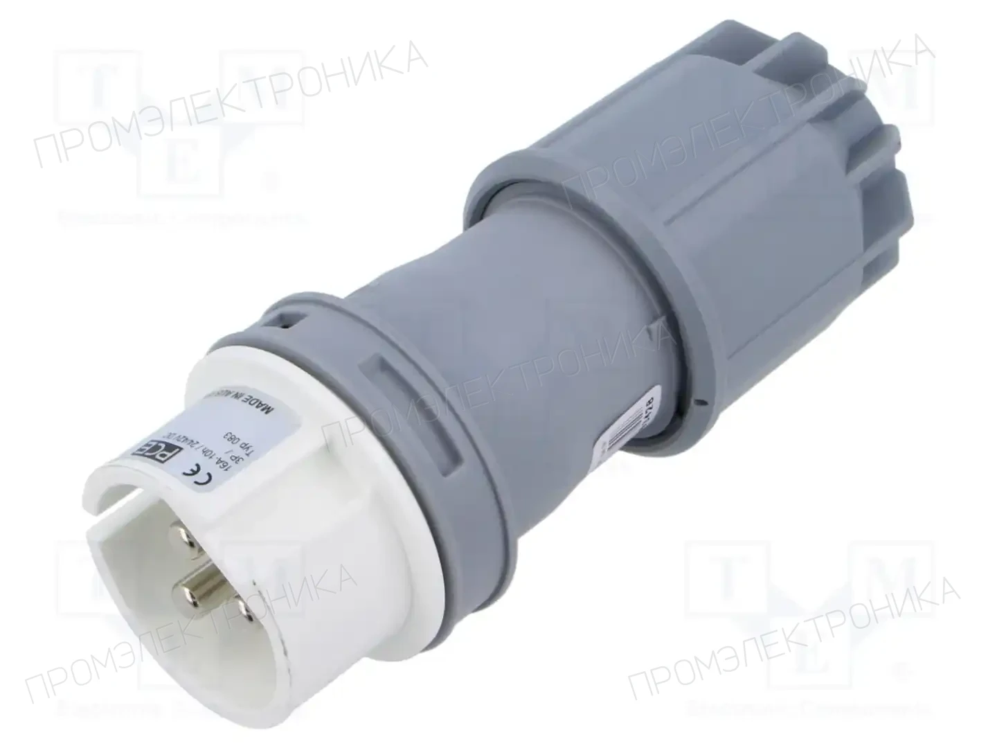 PCE 083-10V — Многофазные разъемы IEC 60309