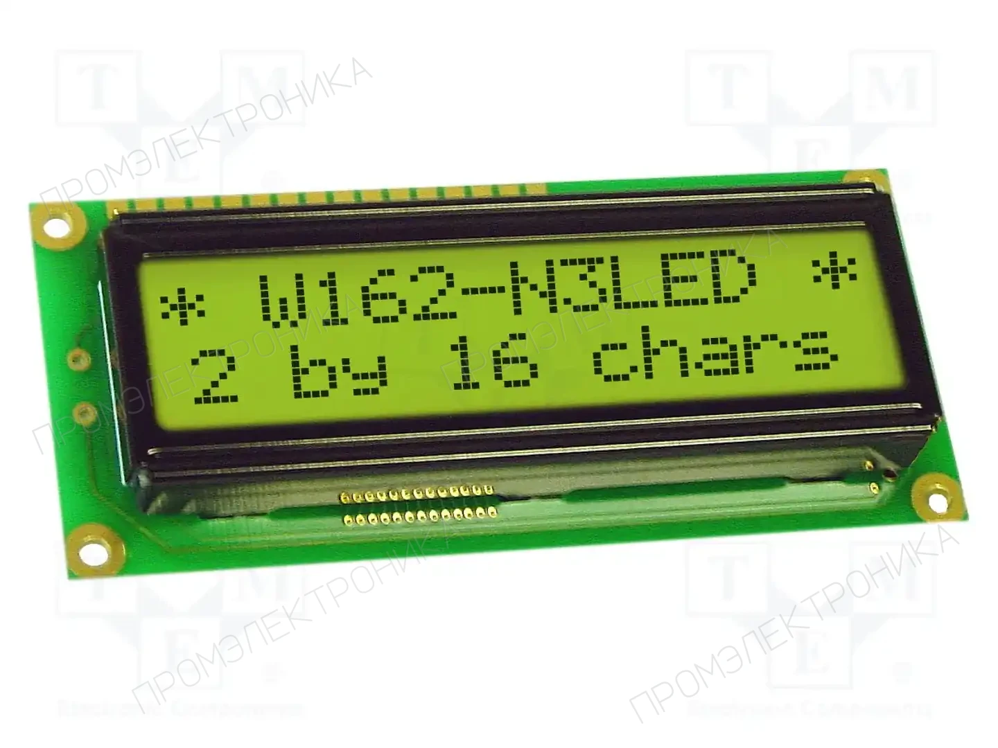 DISPLAY VISIONS EA W162-N3LED — Дисплеи LCD буквенно-цифровые
