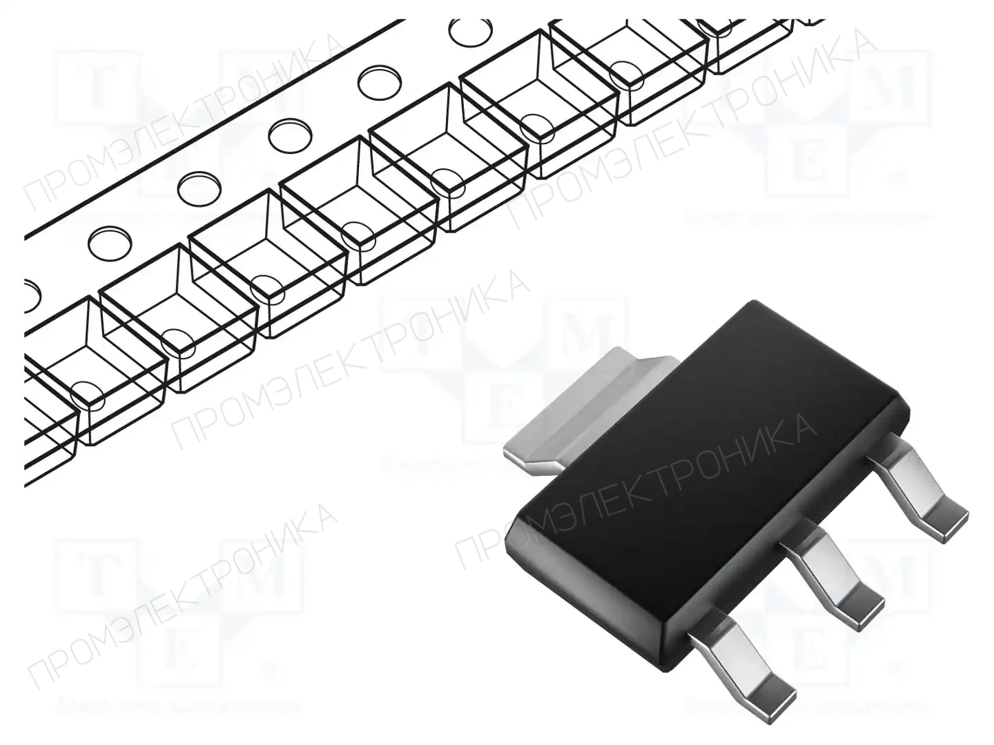 TAEJIN TECHNOLOGY / HTC Korea LM1108SF-3.3 — Стабилизаторы напряжения нерегулир. LDO