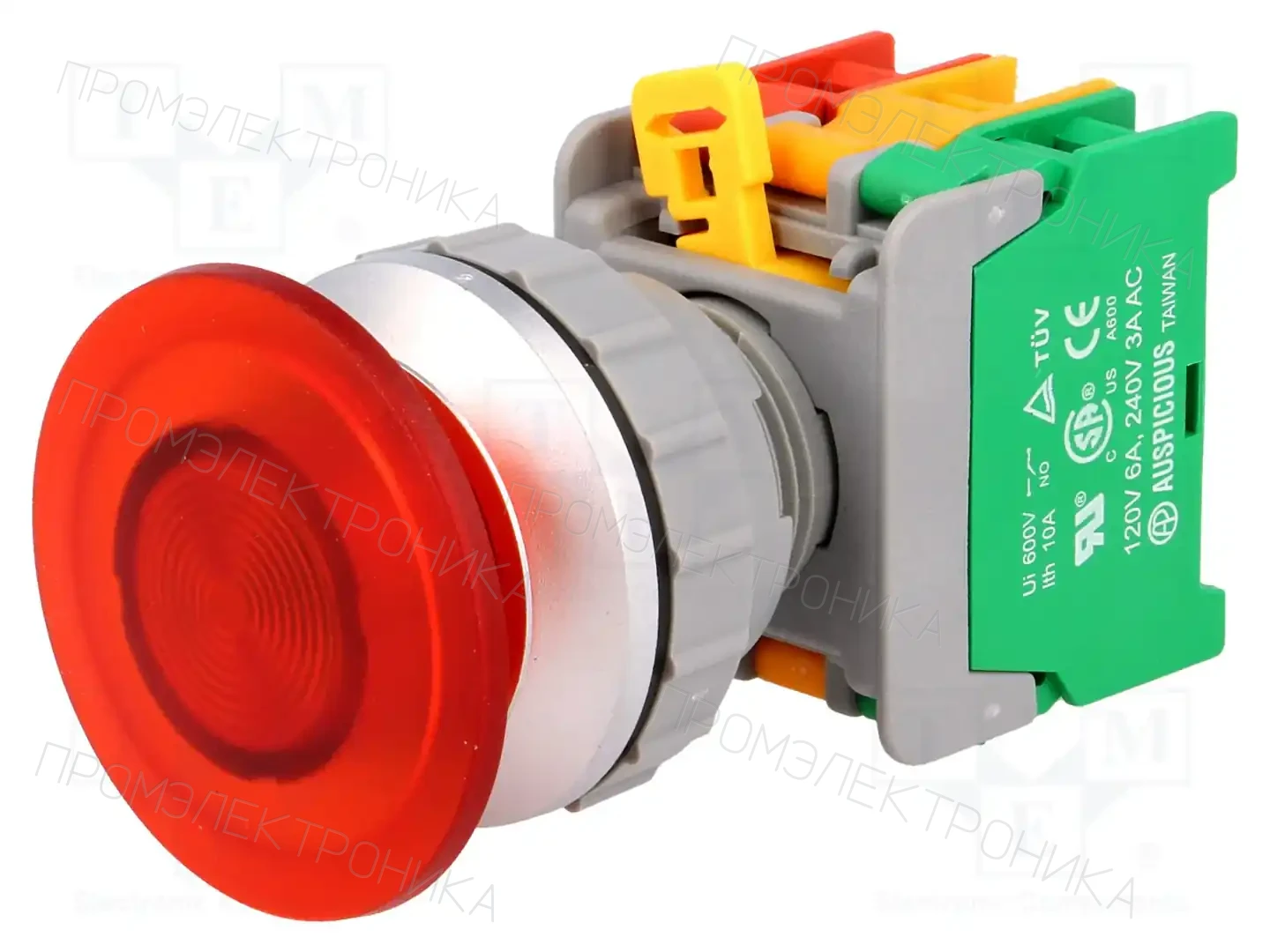AUSPICIOUS EBL30 1O/C R, W/O LAMP — Переключатели панельные стандартные 30мм