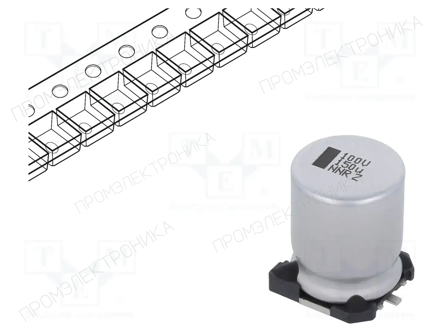 VISHAY MAL215099908E3 — Конденсаторы электролитические SMD