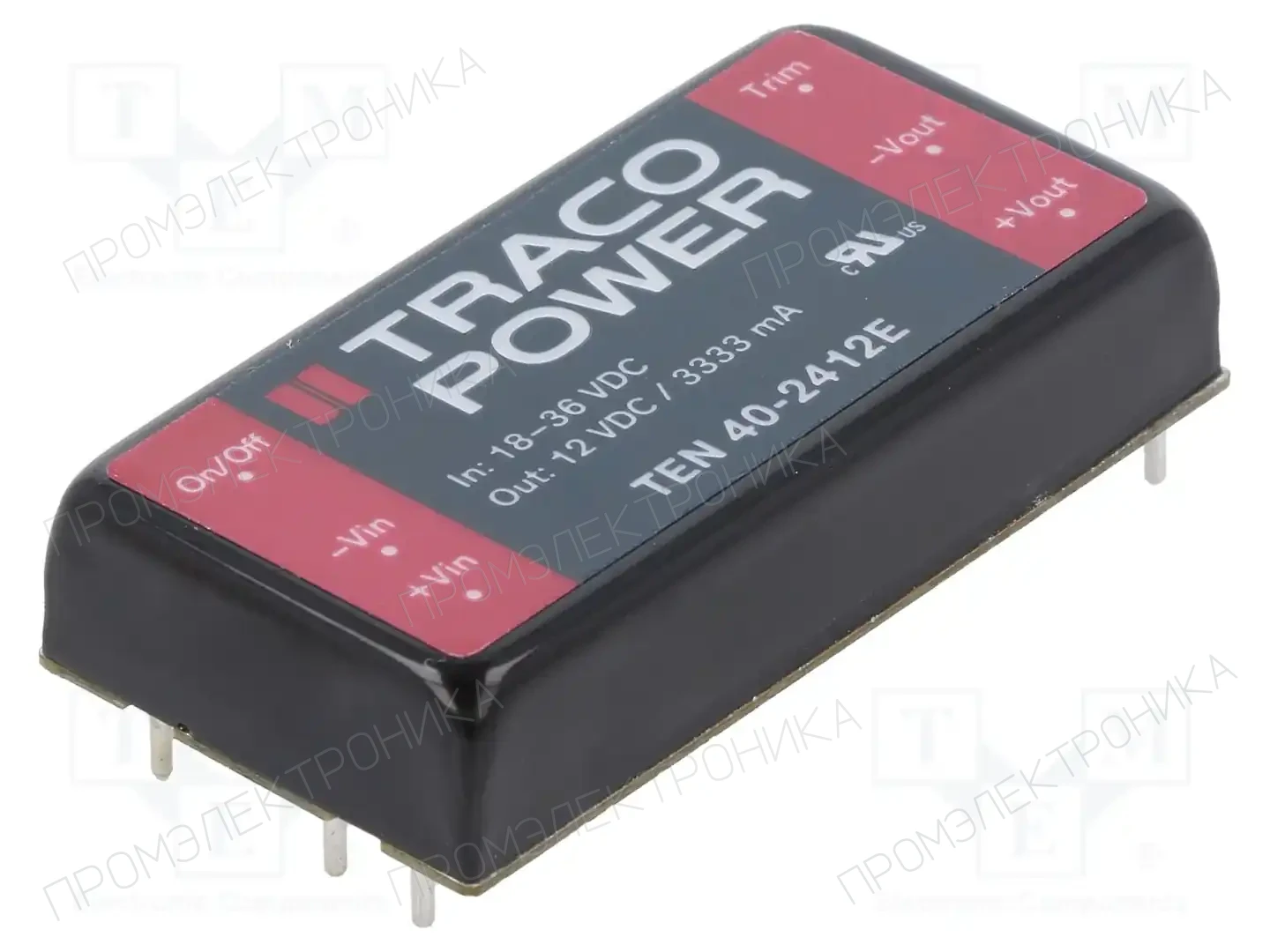 TRACO POWER TEN 40-2412E — Преобразователи DC/DC