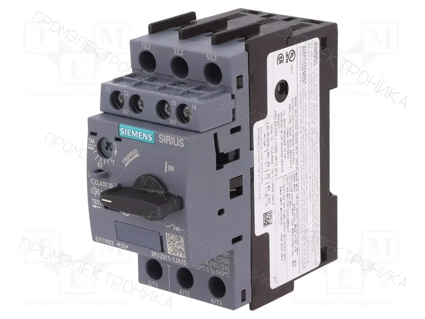 SIEMENS 3RV2011-1JA15 — Выключатели двигательные