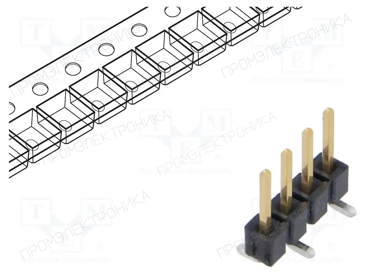 SAMTEC TSM-104-01-L-SV-P-FR — Разъeмы пластина - пластина