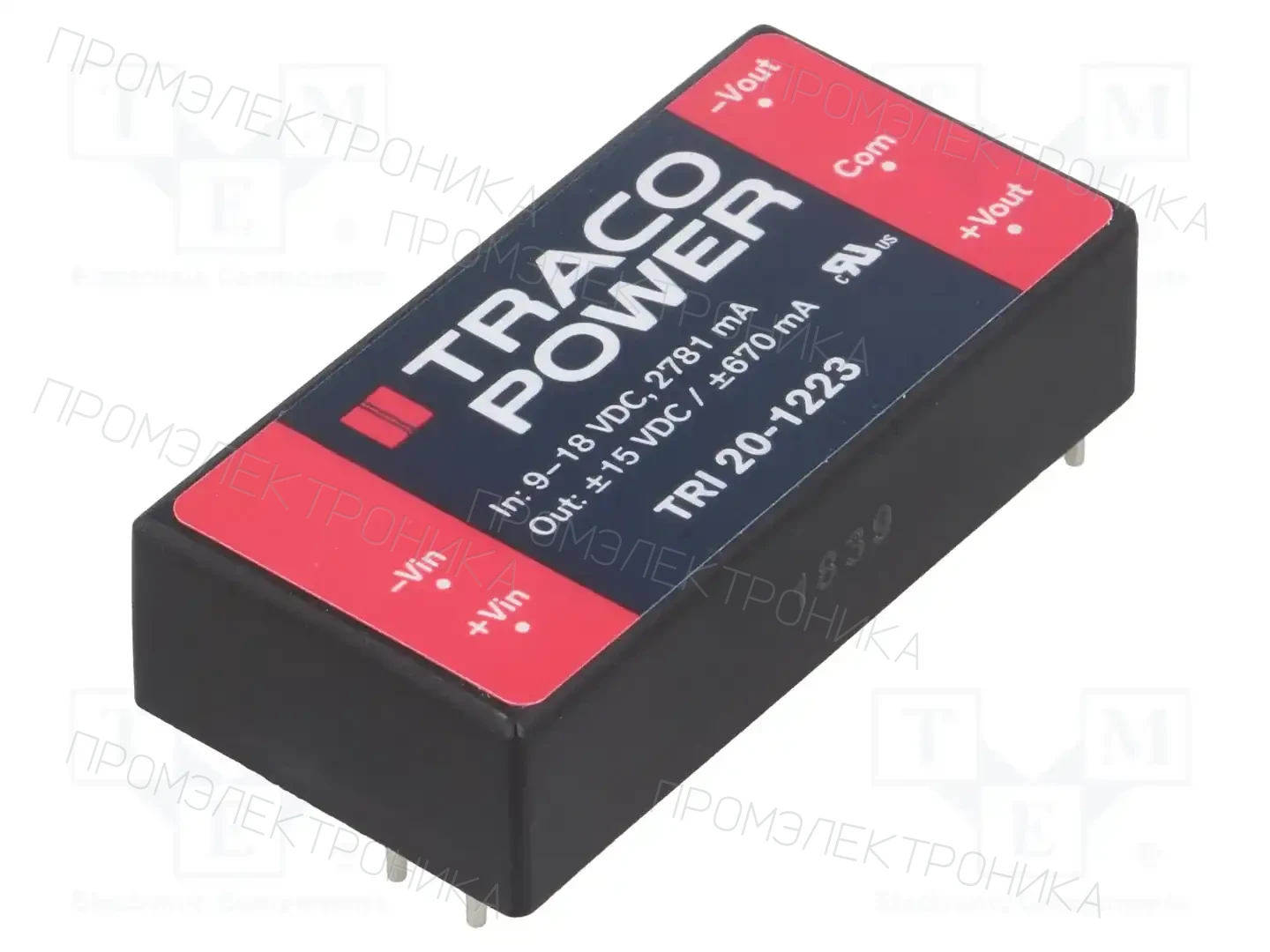 TRACO POWER TRI 20-1223 — Преобразователи DC/DC