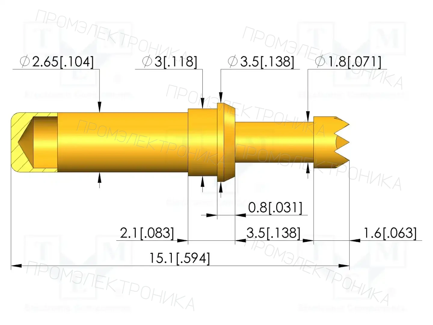 INGUN GKS-913 306 230 A 2502 Z — Измерительные щупы