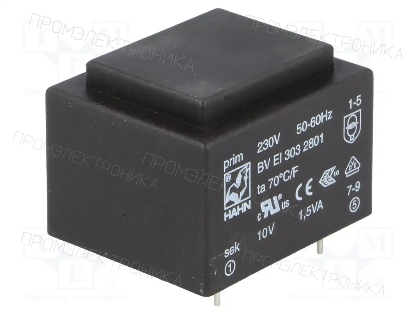 HAHN BV EI 303 2801 — Трансформаторы PCB