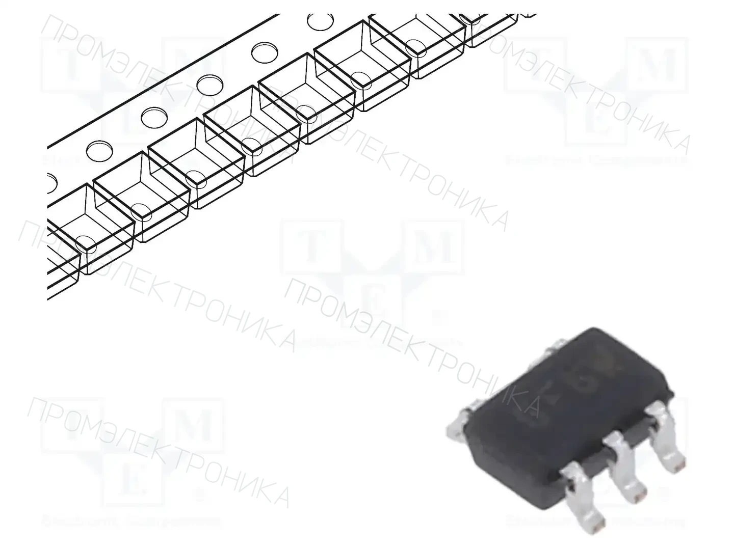 Microchip Technology MCP6006UT-E/LT — Операционные усилители SMD
