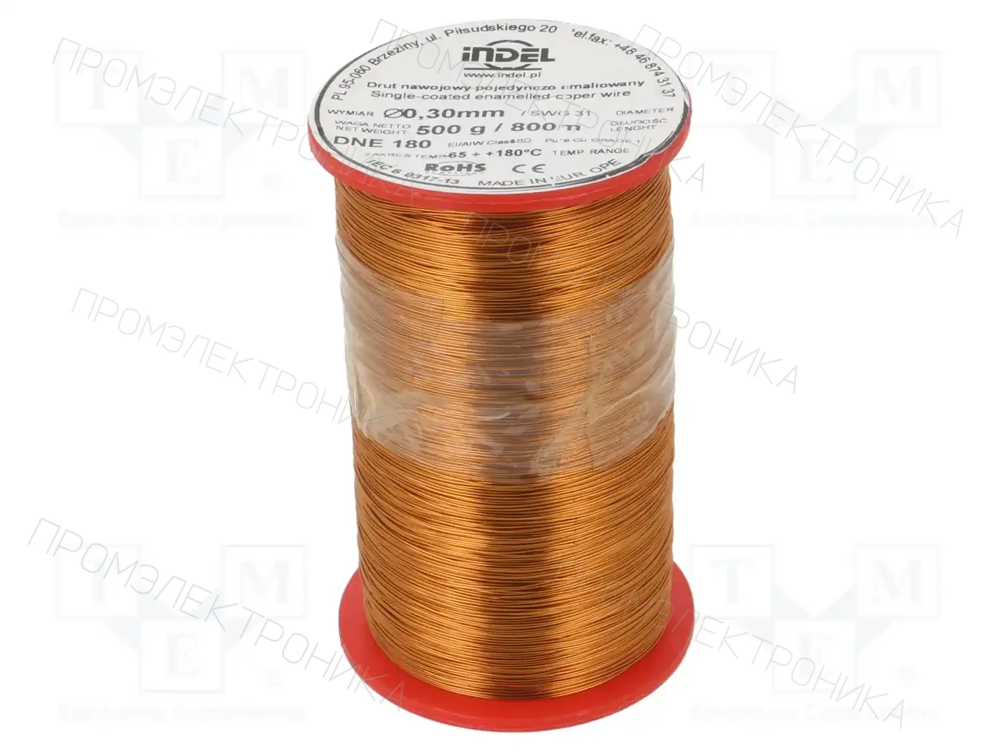 INDEL DNE0,30-500G — Проволока обмоточная