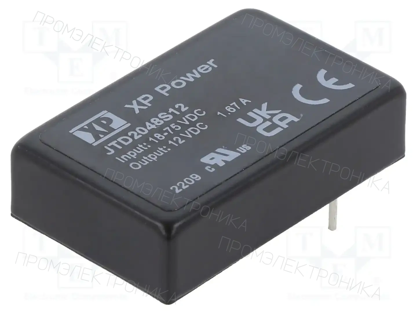 XP POWER JTD2048S12 — Преобразователи DC/DC