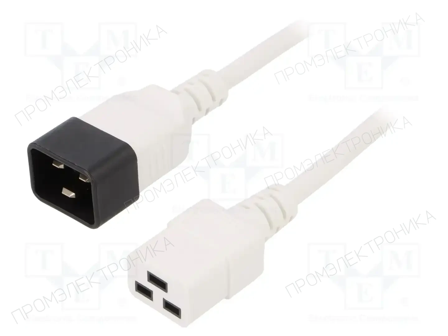 LIAN DUNG LT-550+549 H05VV-F 1.5/3C WHT 1M — Кабели питания компьютерные и универс