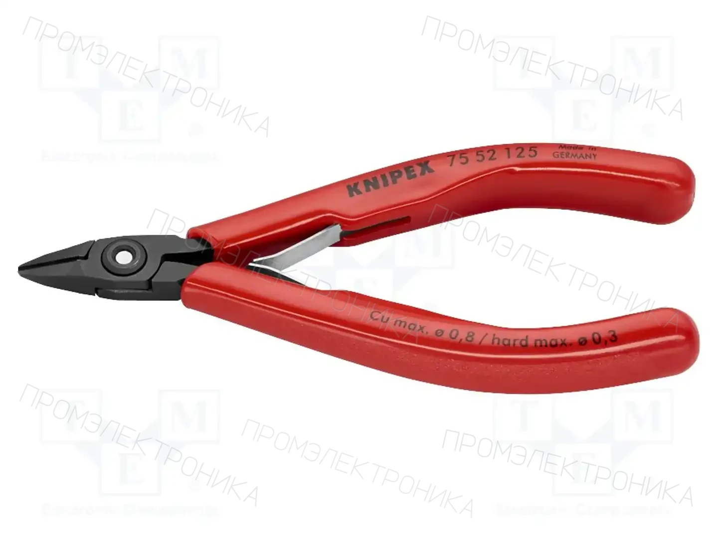 KNIPEX 75 52 125 — Клещи-кусачки для резки
