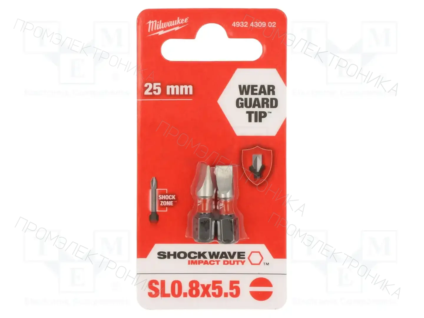 Milwaukee 4932430902 — Наконечники для отверток