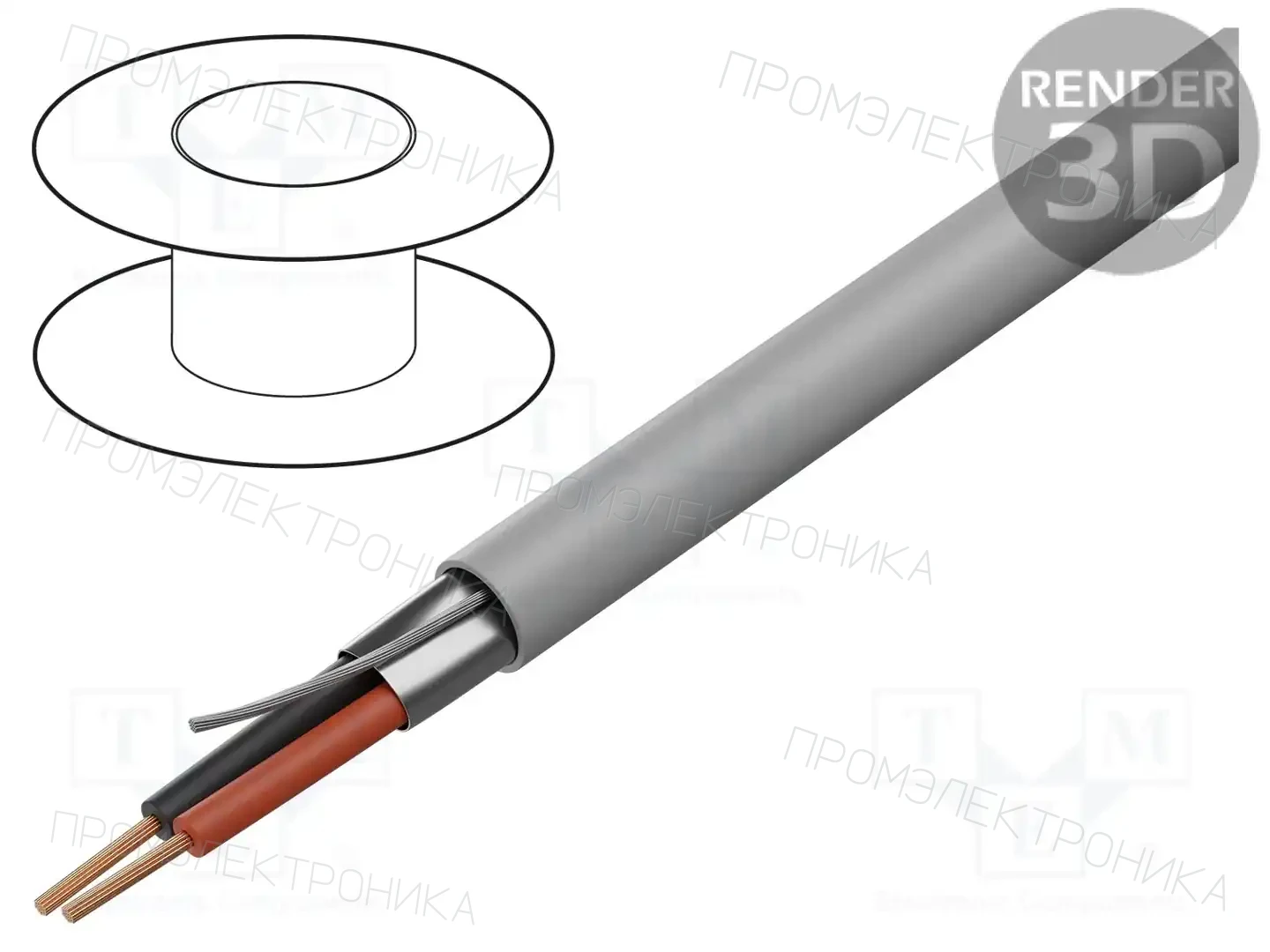 BELDEN 4200FE.00500 — Провода многожильные экранированные