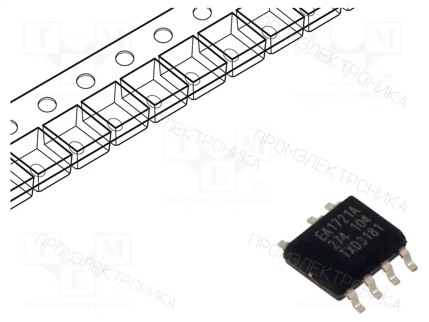 NXP TEA1721AT/N1,118 — Регуляторы напряжения - микросхемы ШИМ
