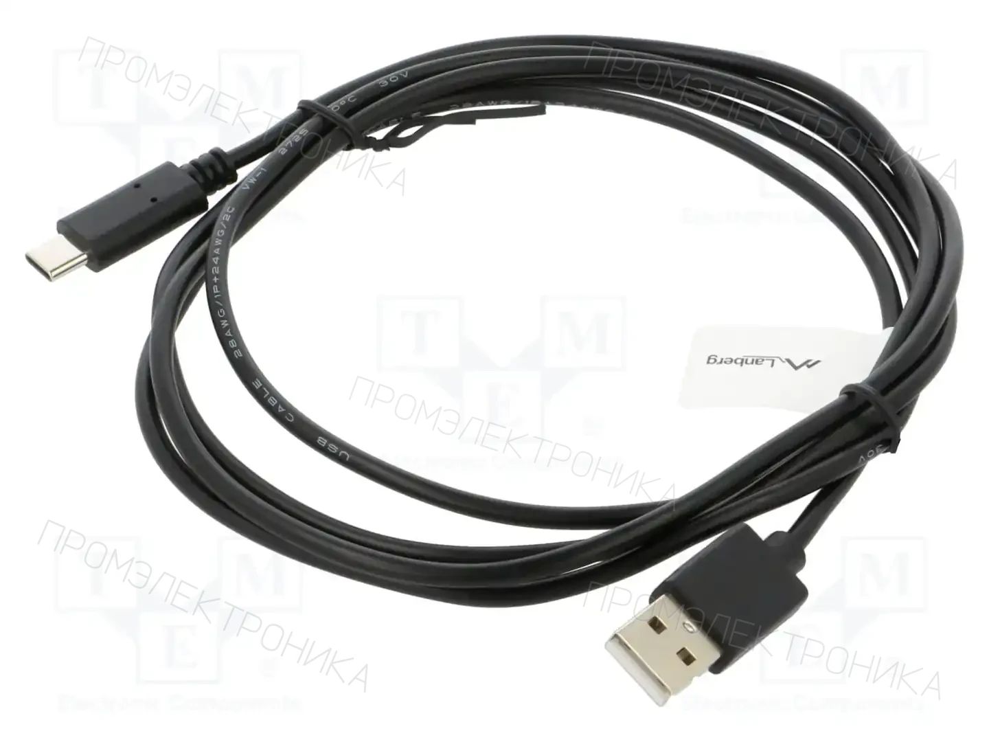 LANBERG CA-USBO-10CC-0018-BK — Кабели и адаптеры USB