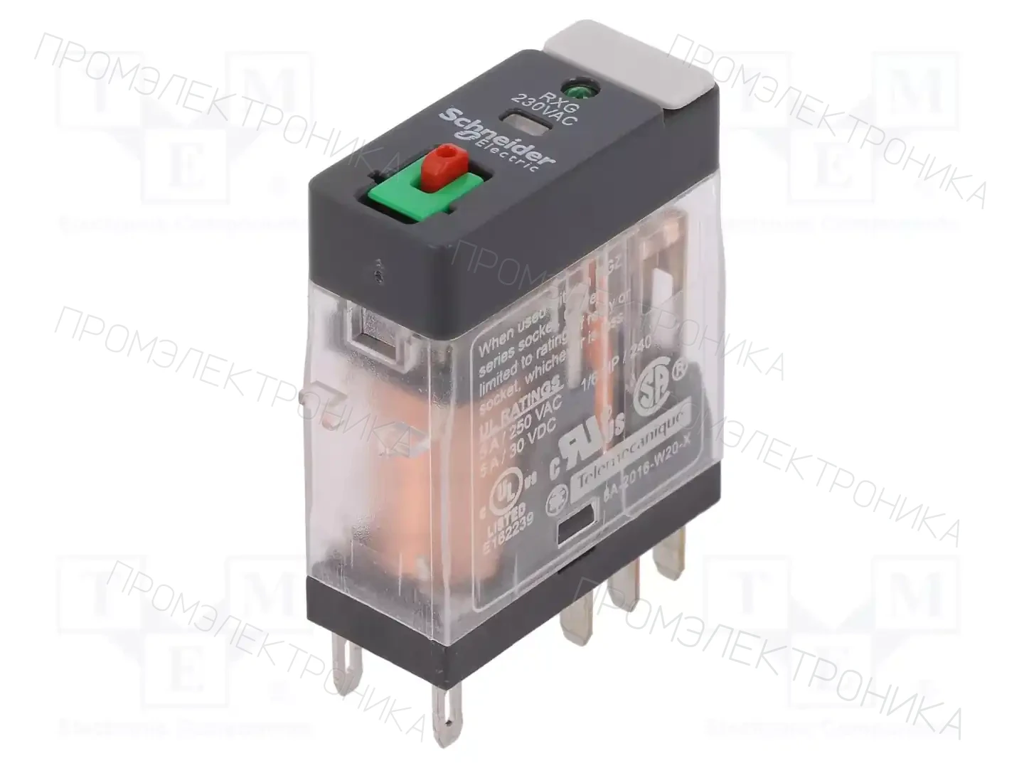 SCHNEIDER ELECTRIC RXG22P7 — Реле электромагн. миниатюрные