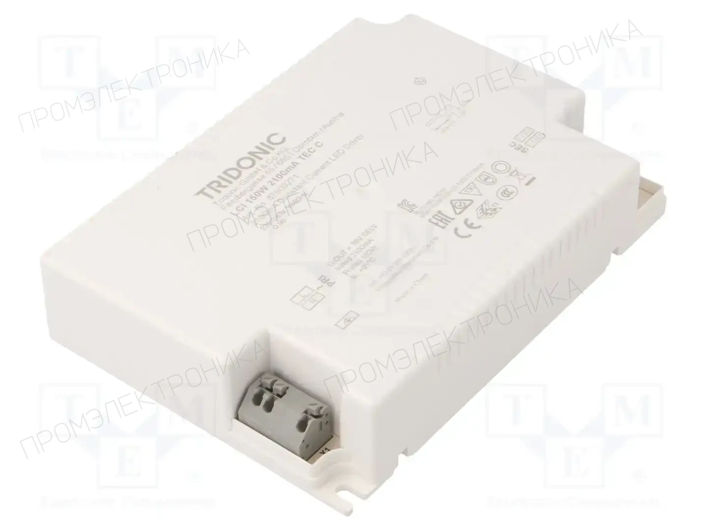 TRIDONIC LCI 150W 2100MA TEC C — Блоки питания для LED