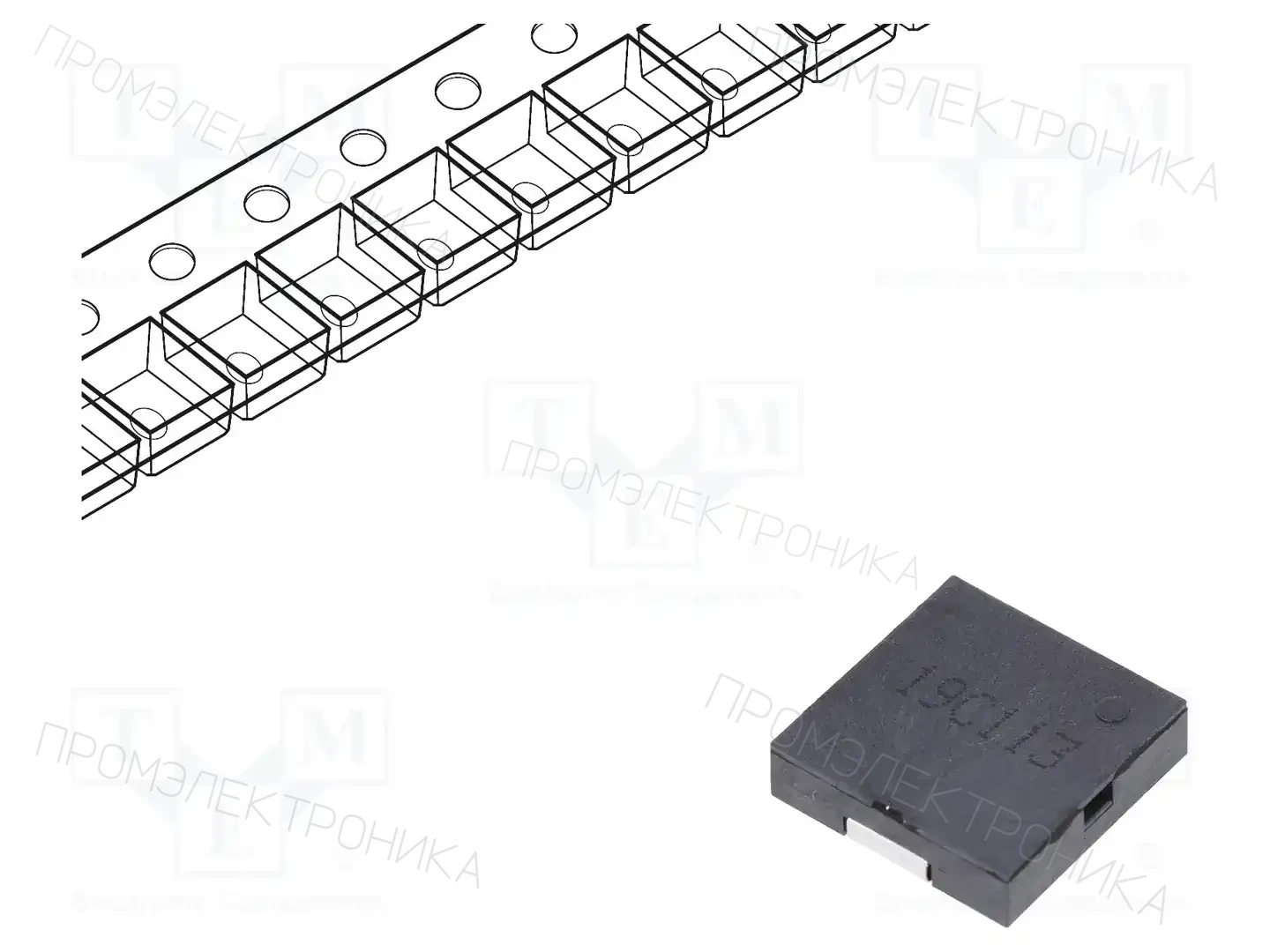 Cre-sound Electronics LPT1230S-HL-03-4.0-16-R — Сигнализаторы пьезоэлект. без генератора