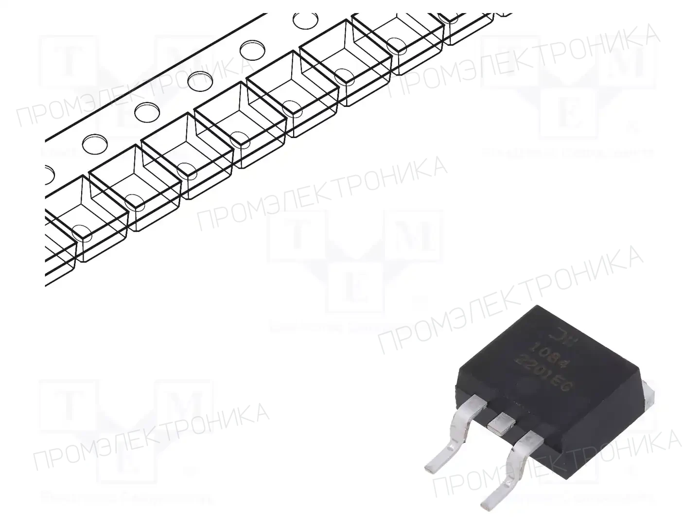 DIODES INCORPORATED AP1084KG-13 — Стабилизаторы напряжения регулир. LDO