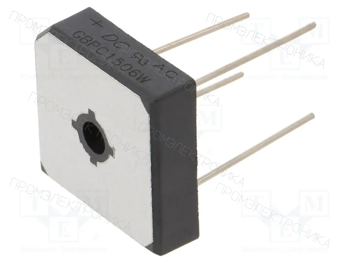 DC COMPONENTS GBPC1506W — Однофазные мосты диодные квадратные