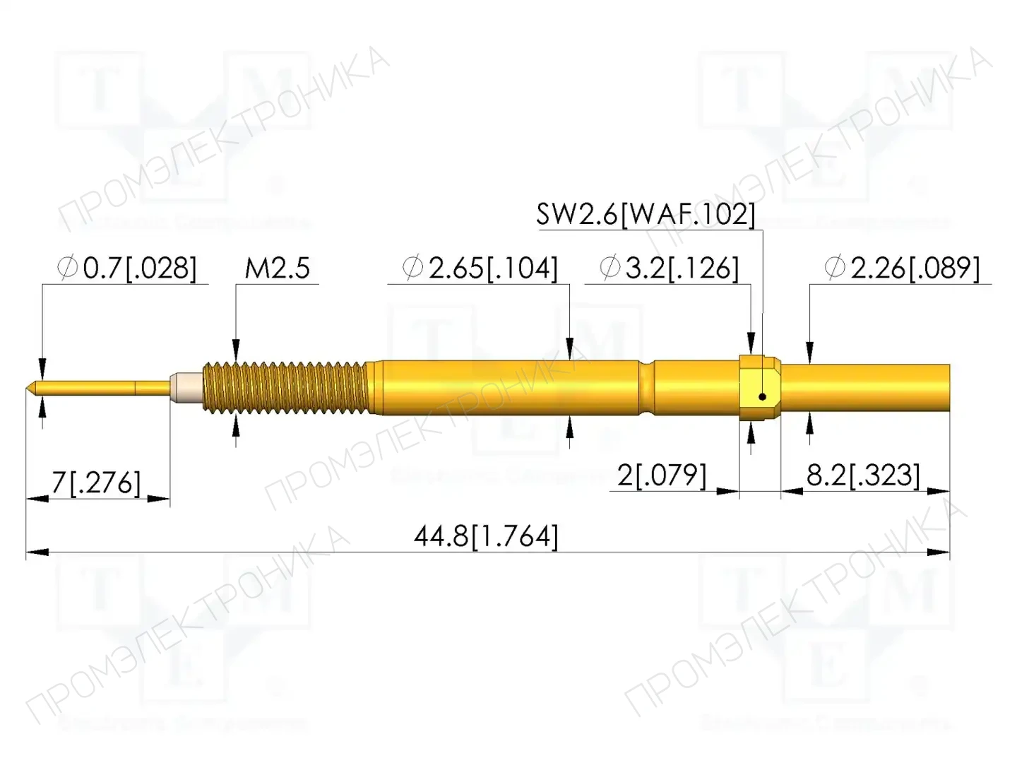 INGUN DPS-465-0004 — Измерительные щупы