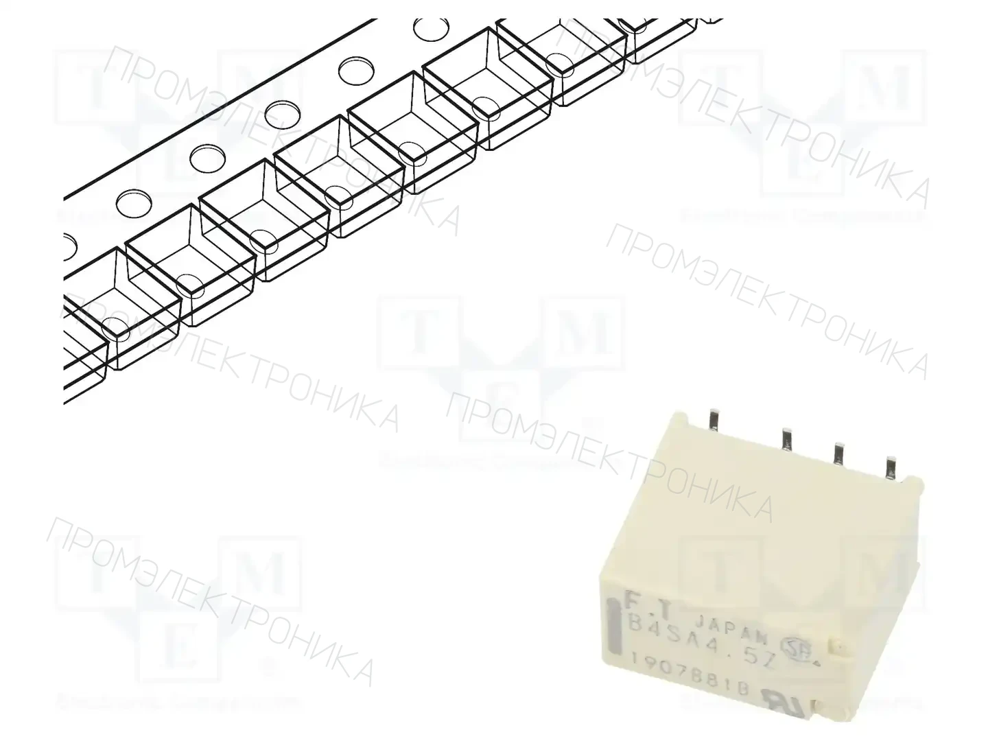 FCL Components FTR-B4SA4.5Z-B05 — Реле электромагн. миниатюрные