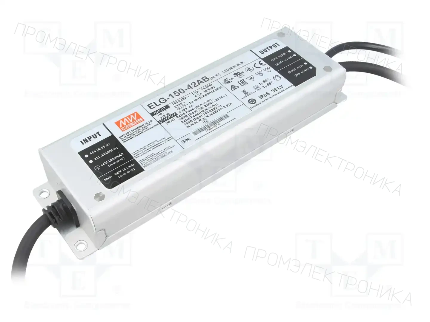 MEAN WELL ELG-150-42AB — Блоки питания для LED