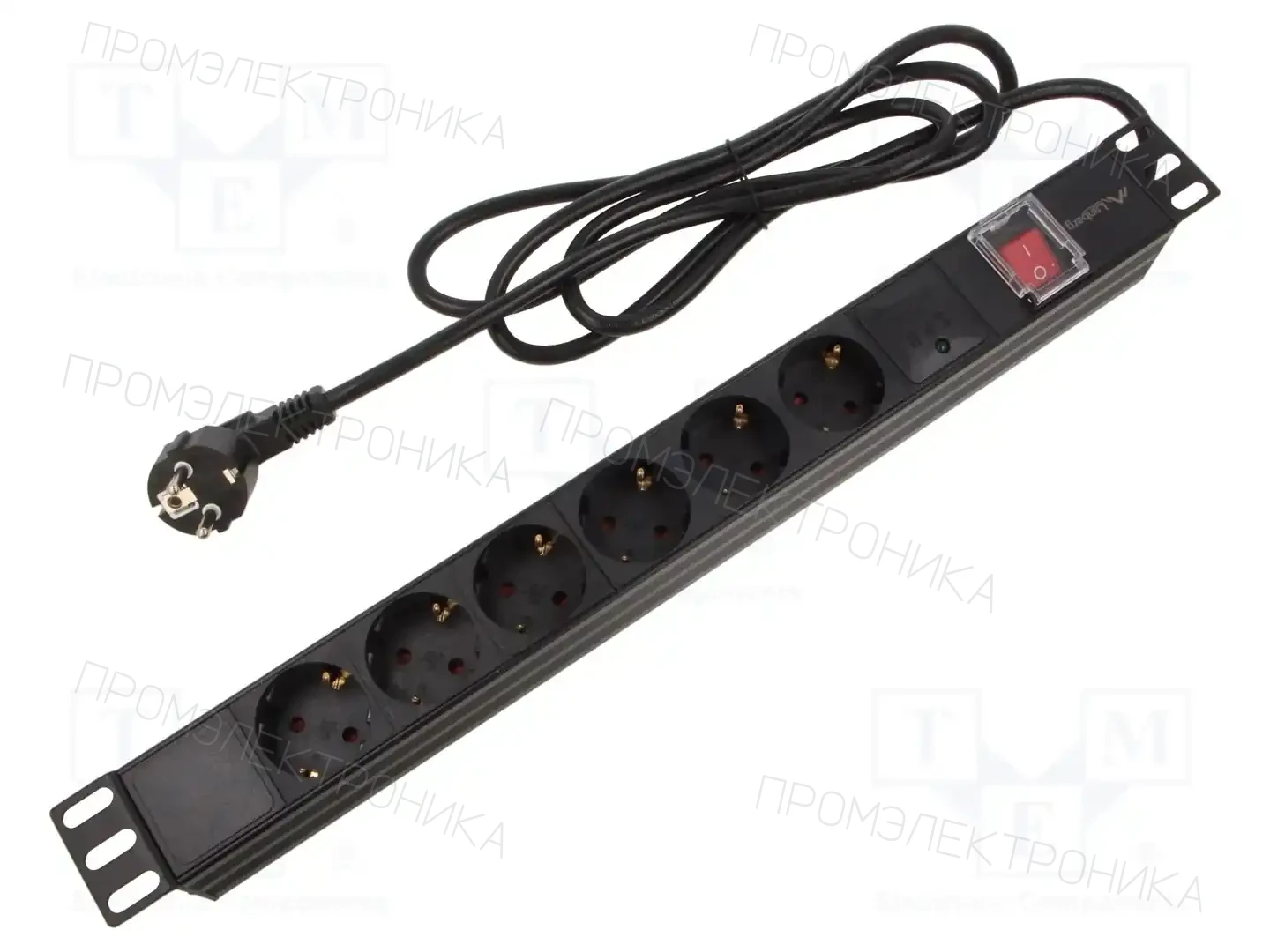 LANBERG PDU-06F-0200-BK — Планки защиты от перенапряжения
