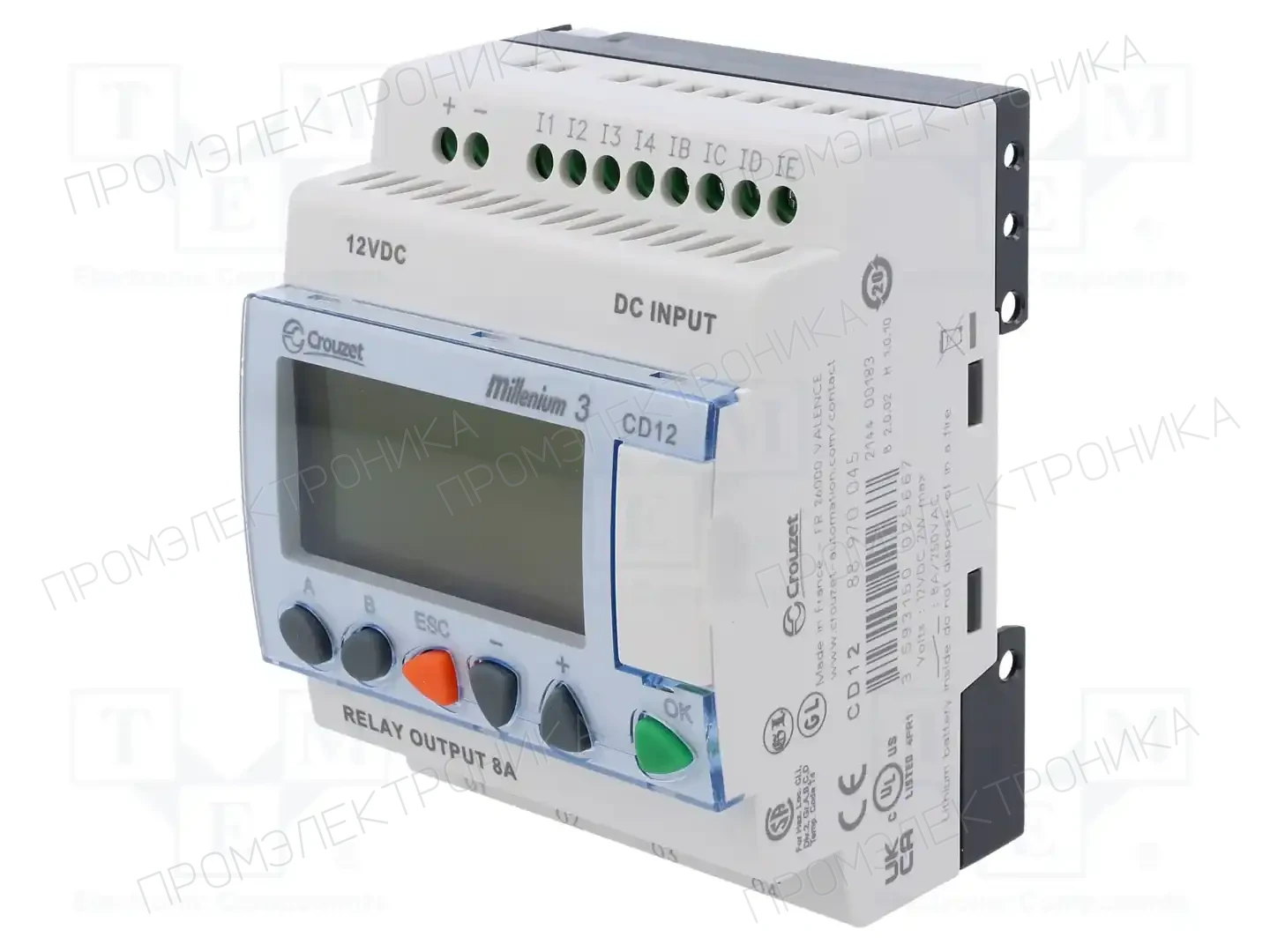 CROUZET 88970045 — Реле прогр. основные модули