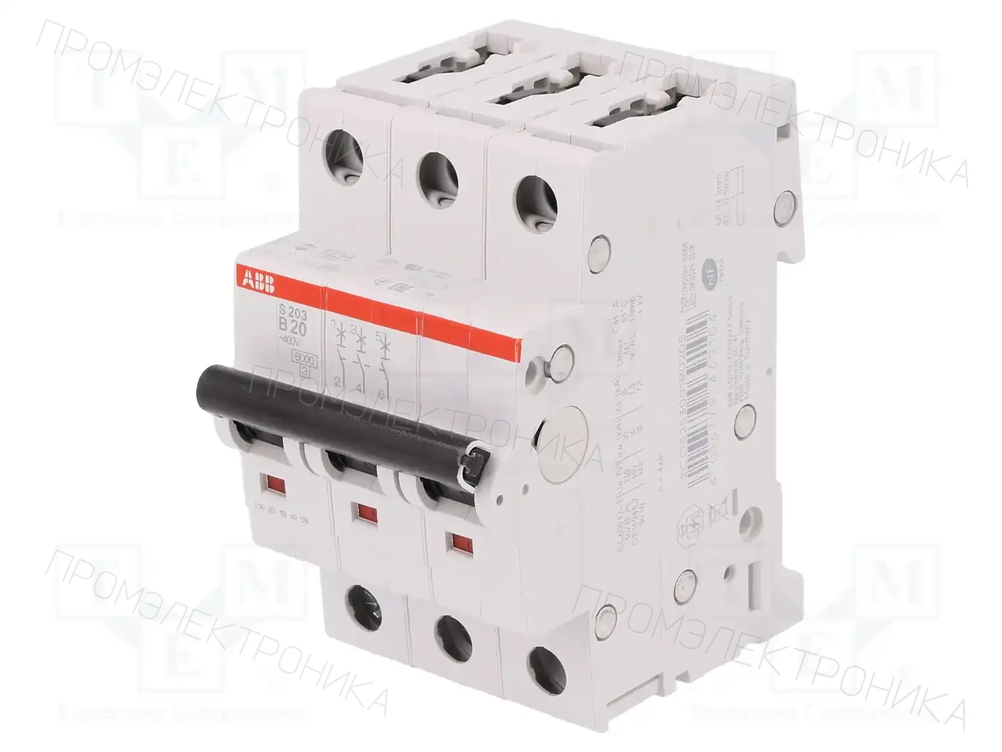 ABB 2CDS253001R0205 — Выключатели максимального тока