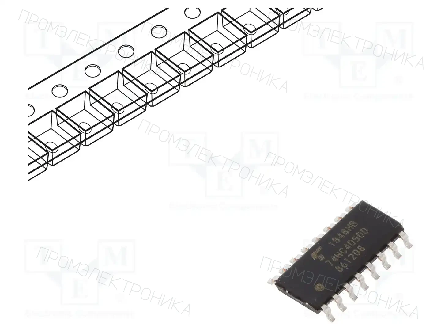 TOSHIBA 74HC4050D(BJ) — Буферы, передатчики, контроллеры