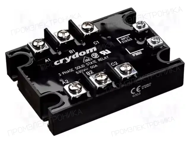 SENSATA / CRYDOM A53TP50D — Реле SSR трехфазные