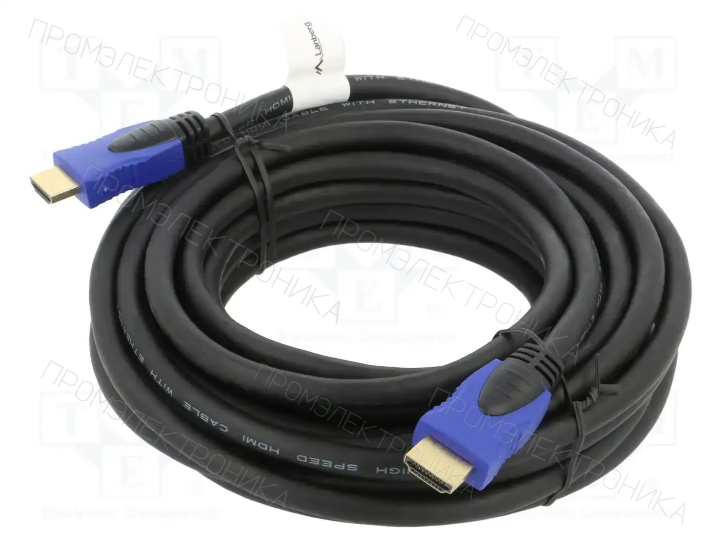 LANBERG CA-HDMI-20CU-0075-BK — Кабели и адаптеры HDMI, DVI, DisplayPort