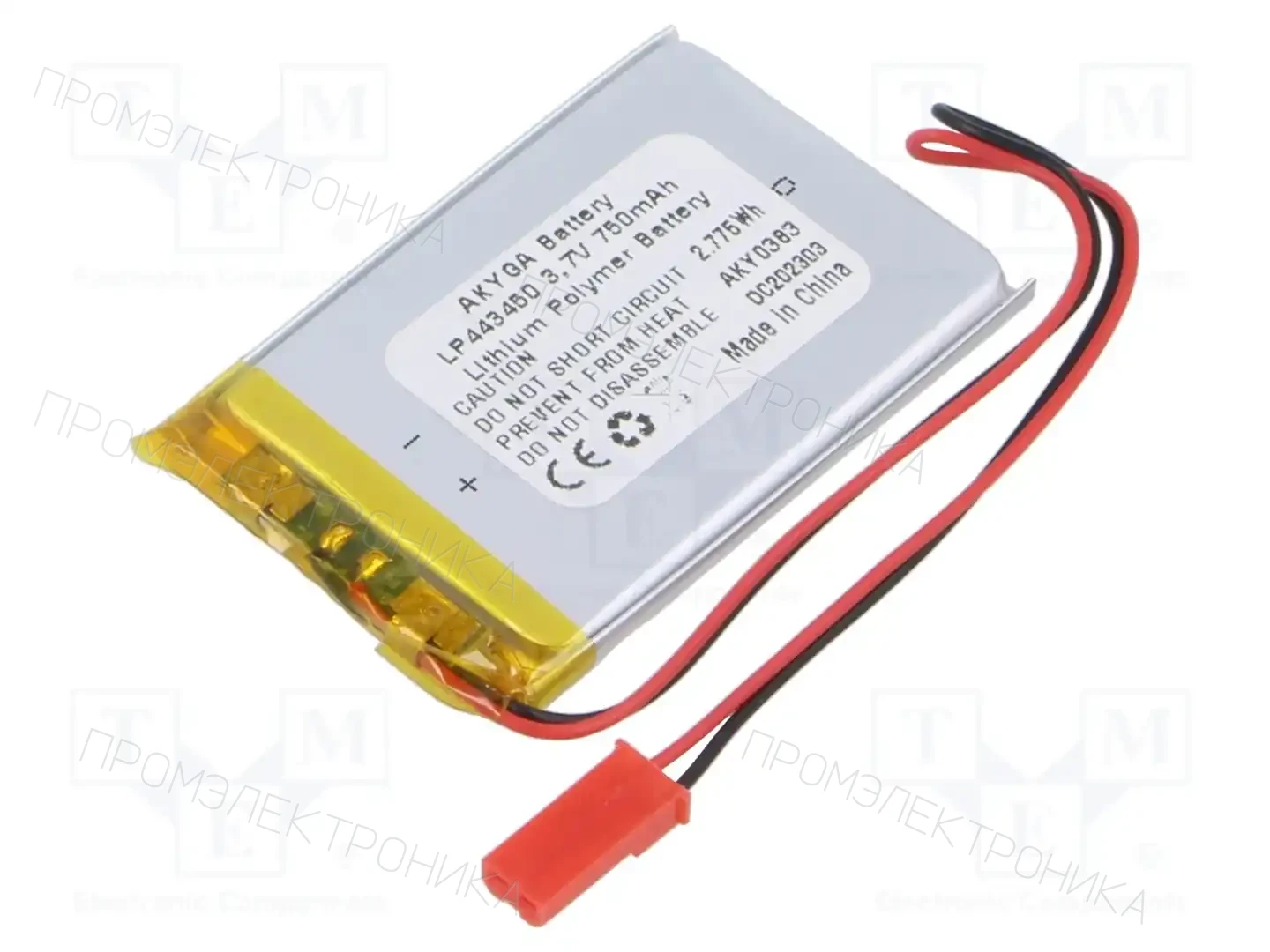 AKYGA BATTERY AKY0383 — Аккумуляторы