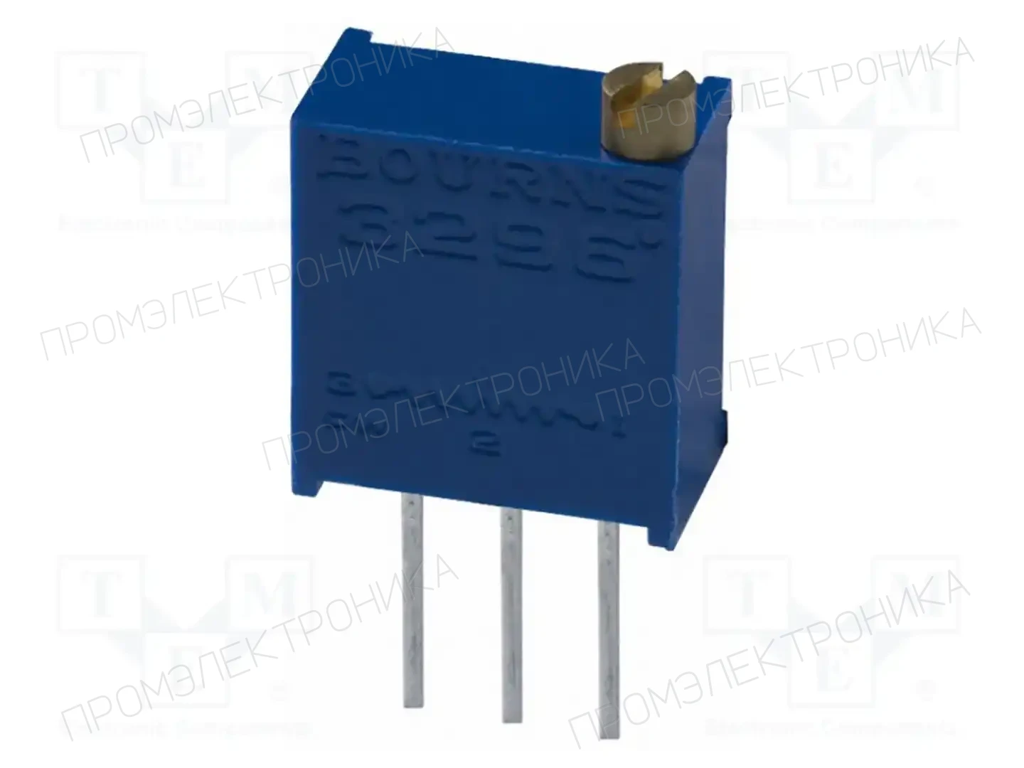 BOURNS 3296W-1-252LF — Потенциометры THT многооборотные 3/8 дм